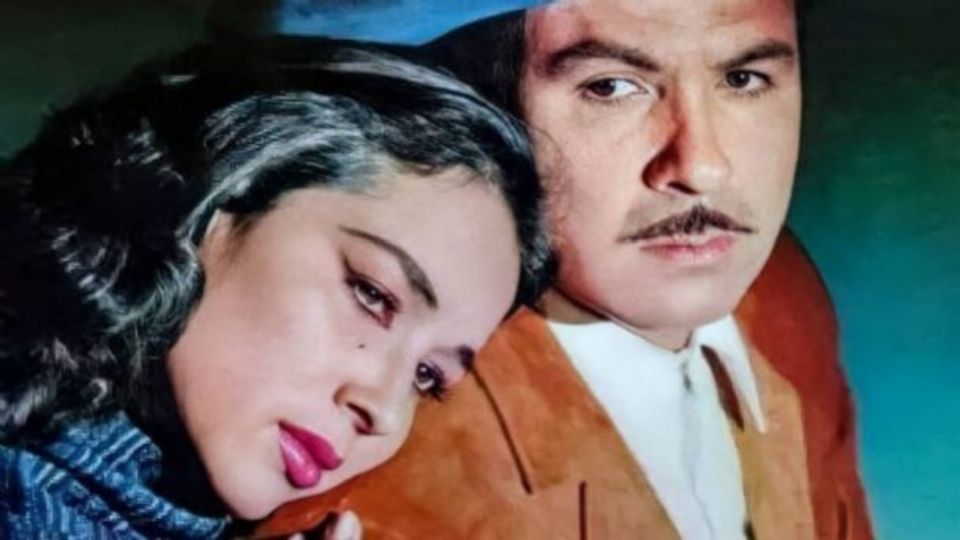 Flor Silvestre y Antonio Aguilar. Foto: Especial