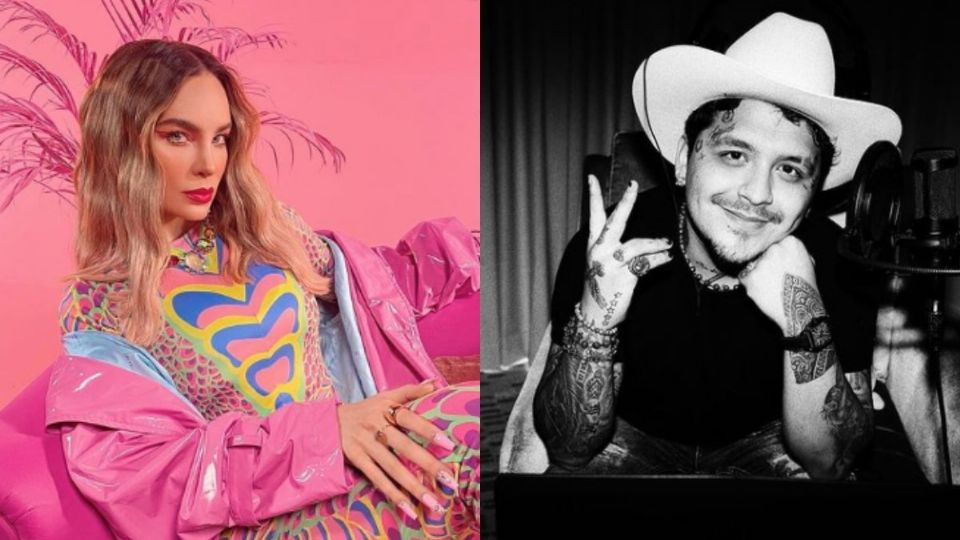 Belinda le dio una gran sorpresa a su novio Christian Nodal (Foto: Instagram @belindapop | @ nodal)