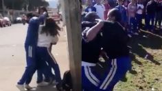 Estudiantes de secundaria protagonizan BRUTAL pelea en Pátzcuaro | VIDEO FUERTE