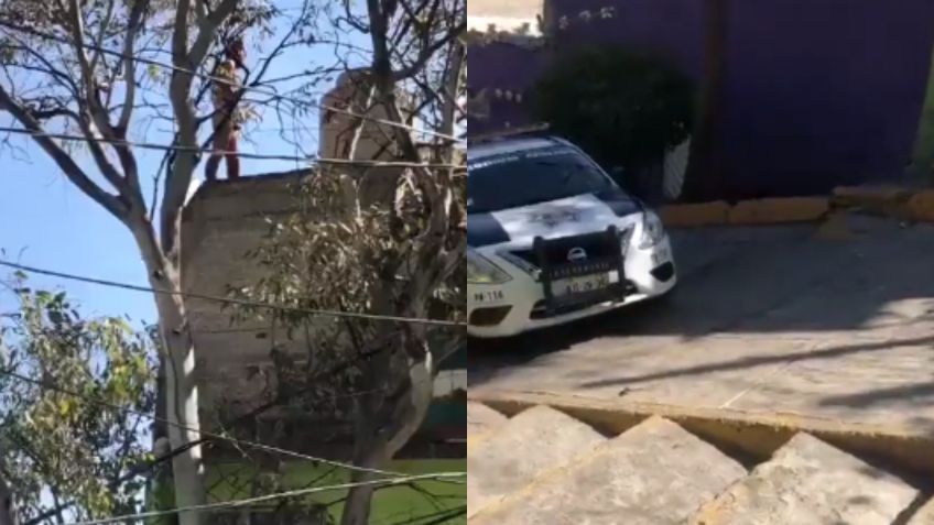 Edomex: Presunto delincuente muere al caer de una azotea durante una persecución en Tlalnepantla | VIDEO