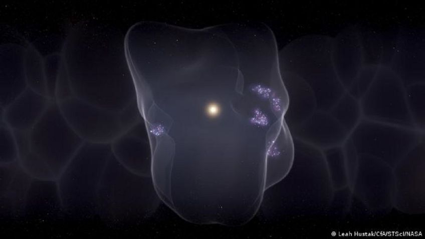 Descubren que la Tierra está en el centro de una burbuja de 1,000 años luz creada por supernovas