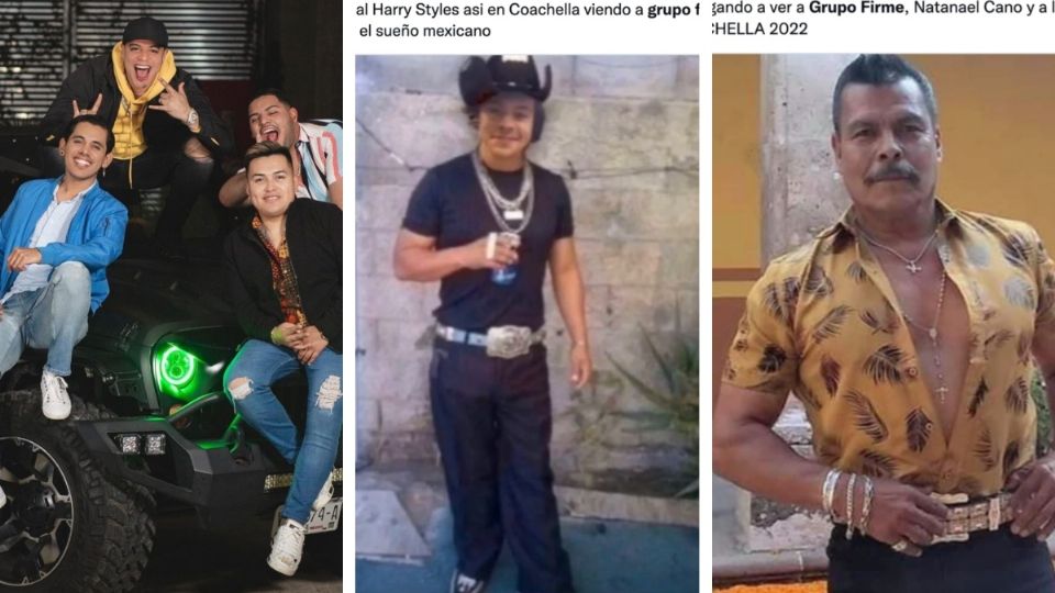 Con memes Grupo Firme fue comparado con aquellos artistas con los que compartirán escenario. FOTO: Especial