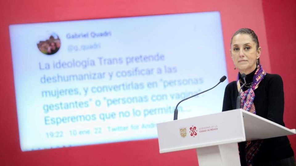 La líder de la capital habló sobre las agresiones que hay en la capital por raza, color de pierl, ideología o género