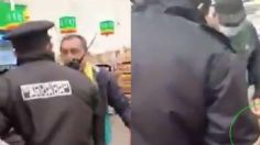 CDMX: Guardias golpean a adulto de la tercera edad por no usar cubrebocas y entrar a supermercado