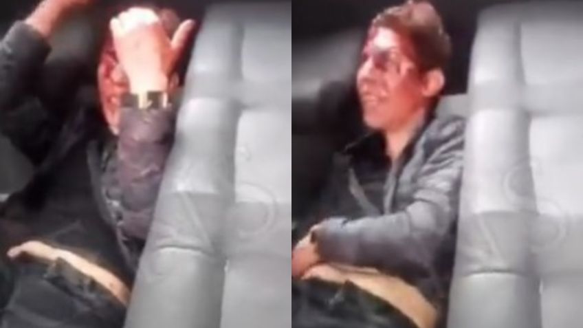 VIDEO VIRAL: "¡Eso hubieras pensando antes!", justicieros golpean a presunto ladrón en Coacalco