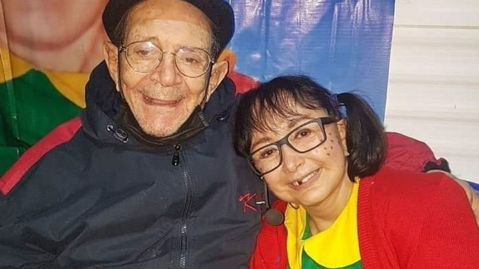 La 'Chilindrina' y su fallecido esposo, Gabriel Fernández. (Foto: Instagram, María Antonieta de las Nieves)