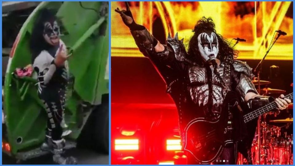 El demonio original solo tuvo palabras de afecto para su fan en Monterrey 
(Foto: Instagram kissonline)