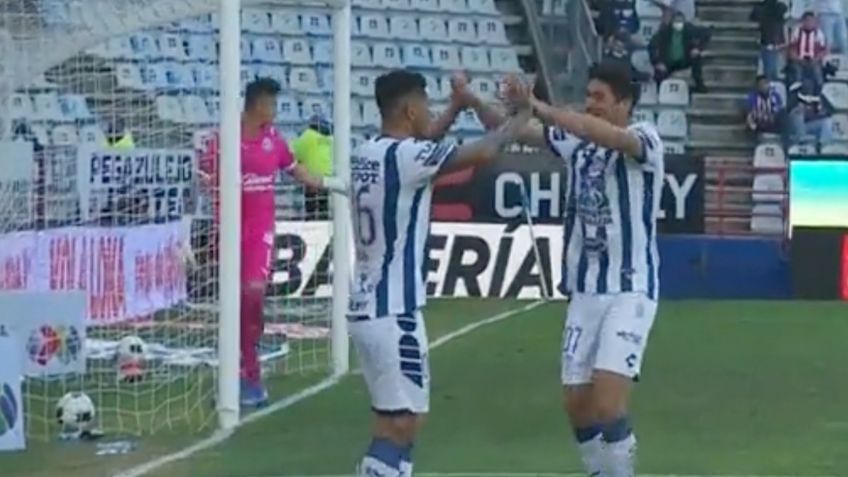 Chivas vs Pachuca: así fue el AUTOGOL de Raul Gudiño en la Liga MX | VIDEO