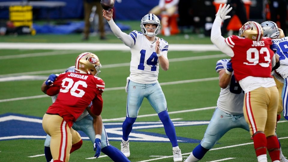 49ers-Cowboys, una rivalidad histórica que aviva los playoffs de la NFL. Foto: AFP