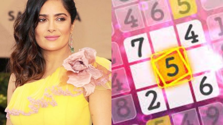 ¿Qué es el sudoku? uno de los juegos favoritos de Salma Hayek