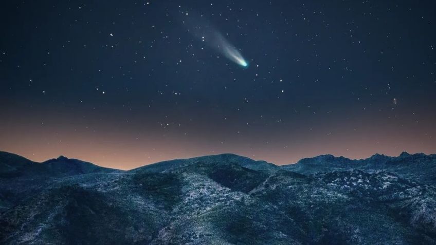 ¡Espectacular! Así se vio el cometa Leonard en las frías y desoladas regiones de Canadá | FOTOS