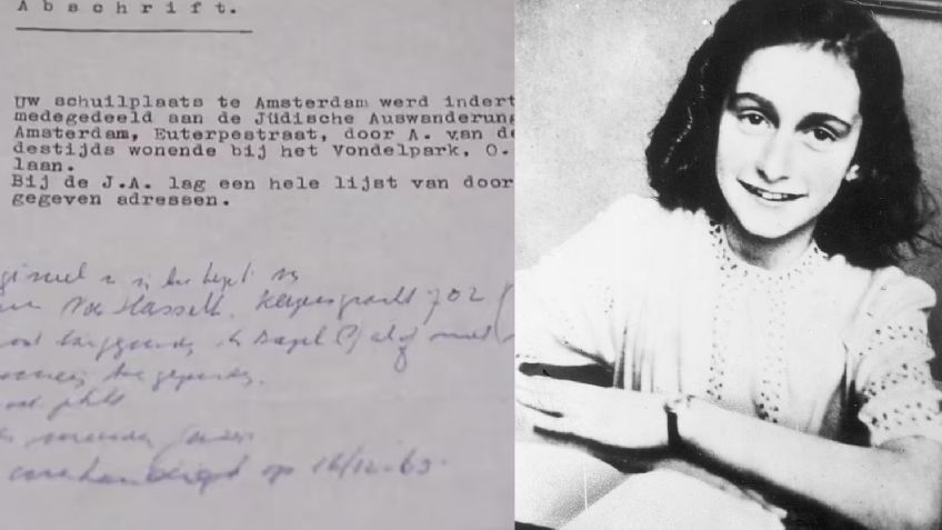 Una carta de hace 70 años reveló que Ana Frank fue traicionada por un notario judío