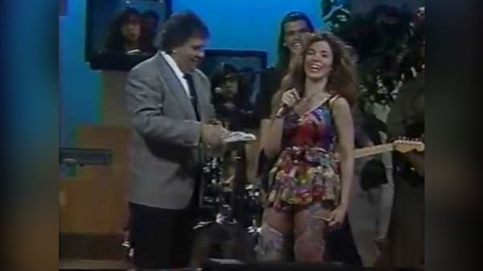 Gloria Trevi tomó con humor las burlas de Paco Stanley. Foto: Especial