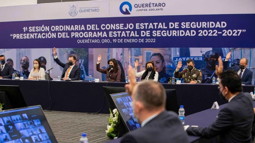 Querétaro aprueba Programa Estatal de Seguridad 2022-2027