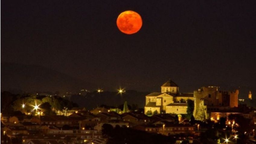 ¿Por qué la LUNA LLENA está roja? Las mejores imágenes de la Luna de Lobo 2022