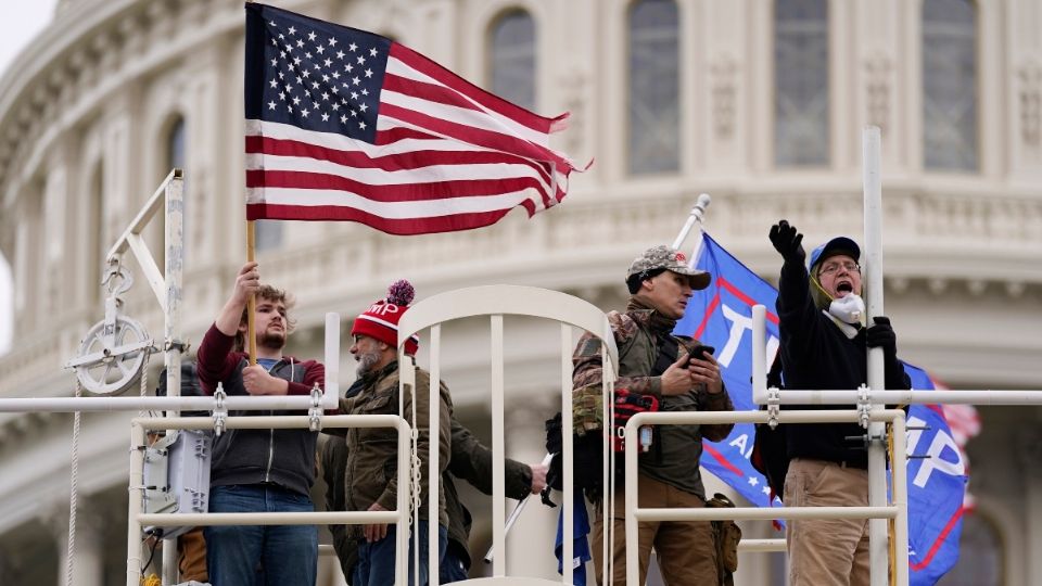 VOTO. El año pasado, los trumpistas realizaron un mitin. Foto: AP