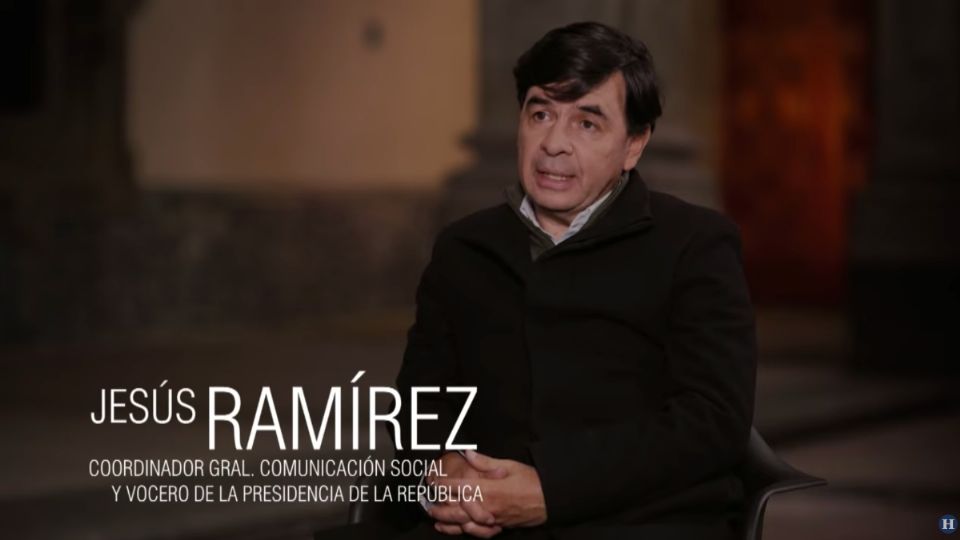 Jesús Ramírez habla sobre el cambio de comunicación de los medios de comunicación con el presidente. Foto: Especial / HTV