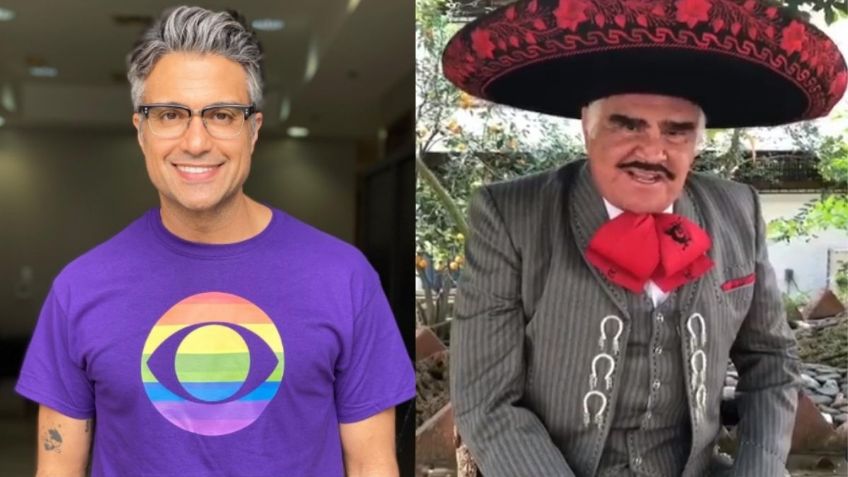 ¿Vicente Fernández o Jaime Camil?: así luce el actor caracterizado como "El Charro de Huentitán" por primera vez