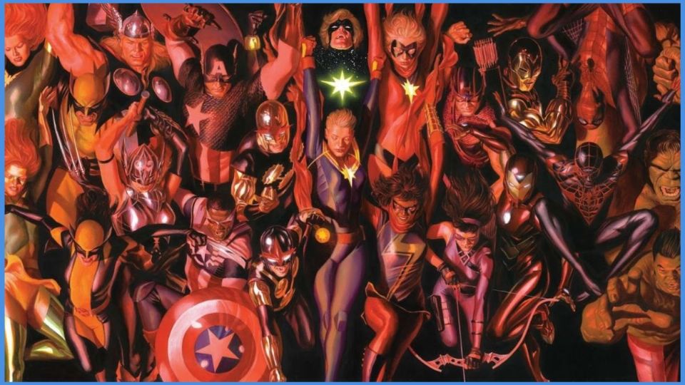 El Universo Marvel es enorme, y sería genial apreciarlo en todo su esplendor 
(Ilustración: Alex Ross)