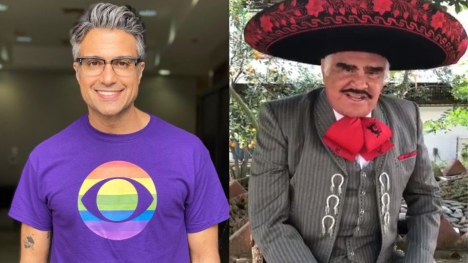 Jaime Camil es Vicente Fernández ¿se parecen? | Foto: Especial