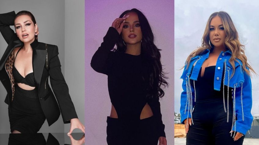 Thalía, Chiquis Rivera y Becky G rompen el internet con atrevidos looks y un nuevo sencillo | VIDEO