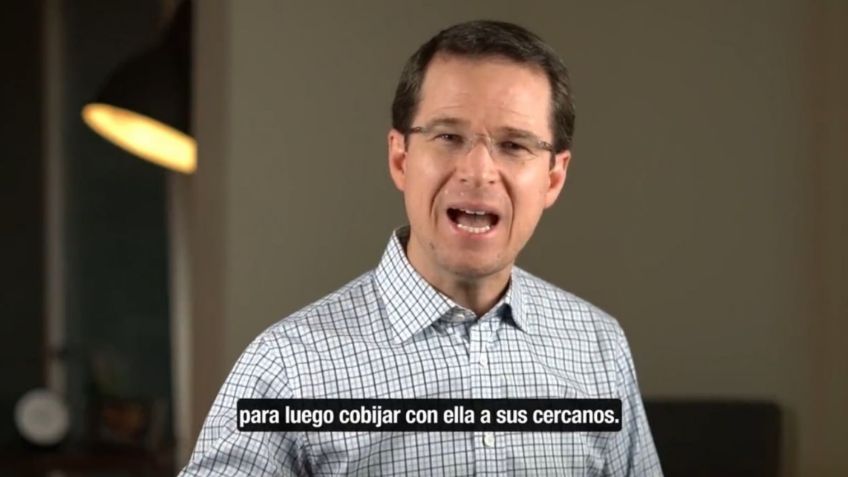 "AMLO cobija delitos electorales de sus allegados de Morena", reclama Ricardo Anaya