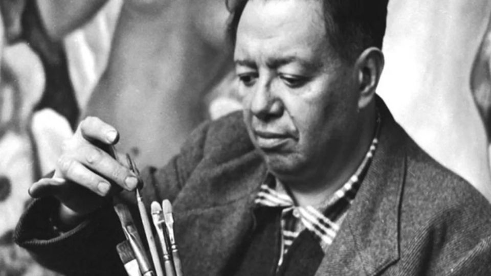 Diego Rivera, muralista y pintor mexicano. Foto: Especial