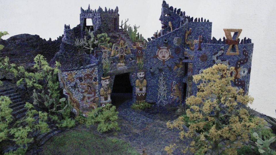 Juan O’Gorman y  su casa cueva. Apuntes para  una reconstrucción, Museo Nacional de Arquitectura,  INBAL. (Foto: Cortesía Javier  Senosiain Arquitecto)