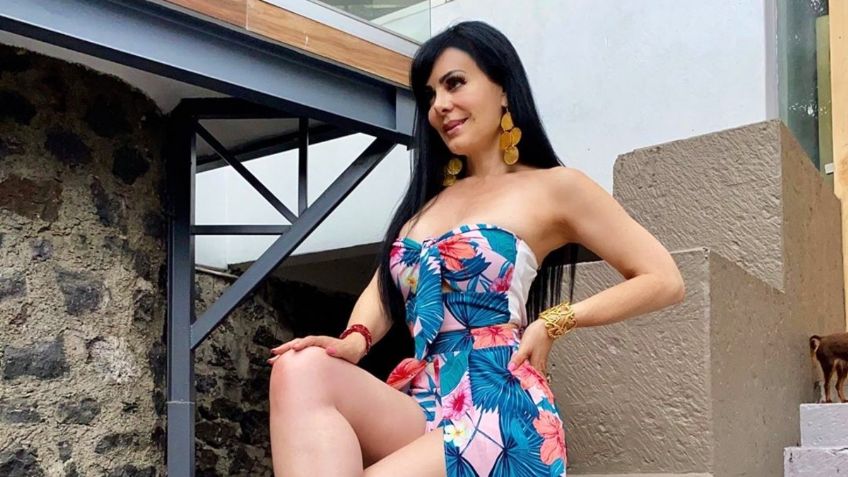 Maribel Guardia enciende las redes con ajustado vestido rojo: FOTO