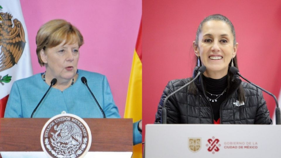 Conoce los puntos en común de Claudia Sheinbaum y Angela Merkel. (Fotos: Cuartoscuro)