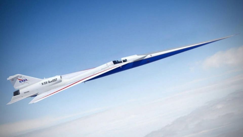 El avión experimental supersónico se llama X-59 QueSST (Foto: NASA)