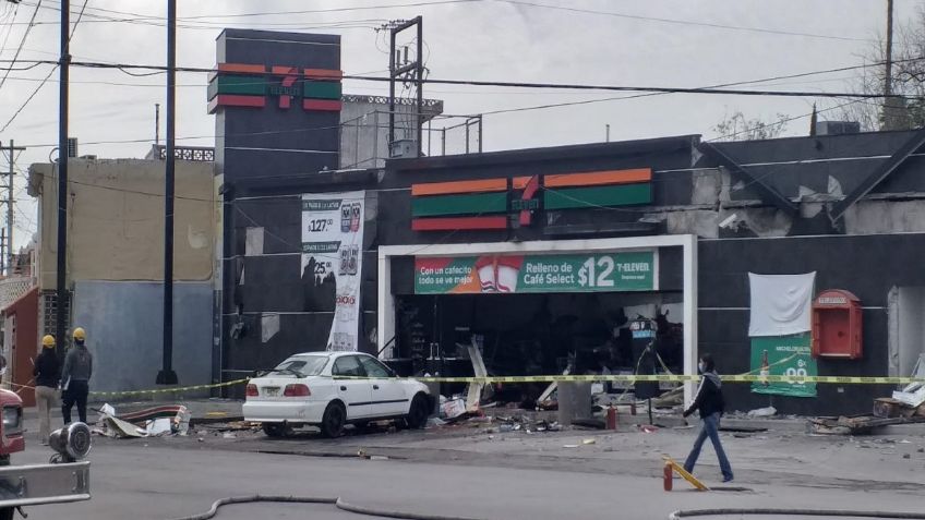 "Tengo frío": la reacción del tendero que sobrevivió a una explosión en Matamoros