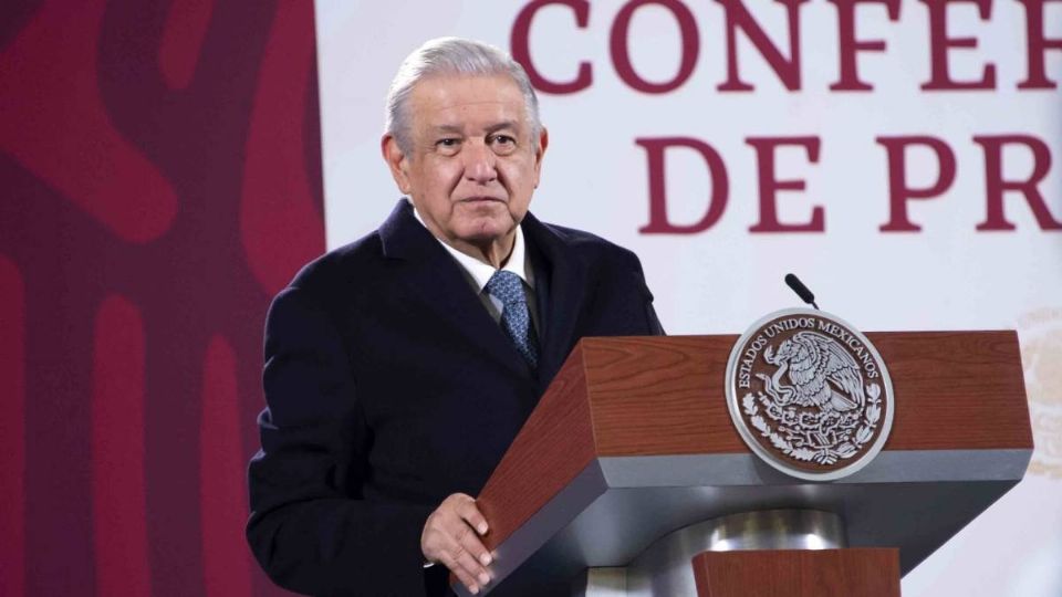 AMLO durante la Mañanera. Foto: Presidencia