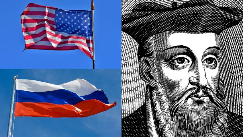 Esta es la predicción de Nostradamus que advierte sobre una guerra entre Rusia y EU