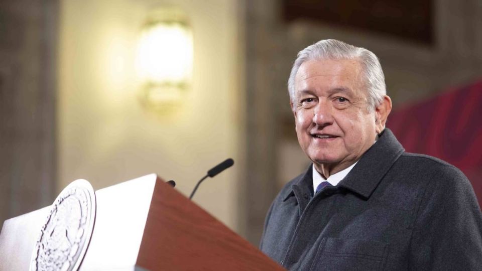 AMLO durante su conferencia de prensa Mañanera. Foto: Presidencia