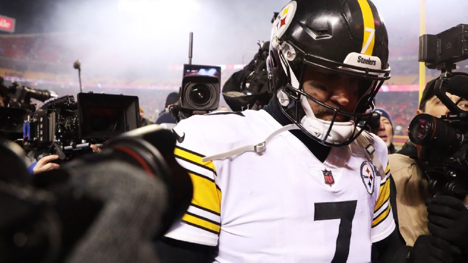 Ben Roethlisberger anunció su retiro de la NFL. (Foto: AFP)