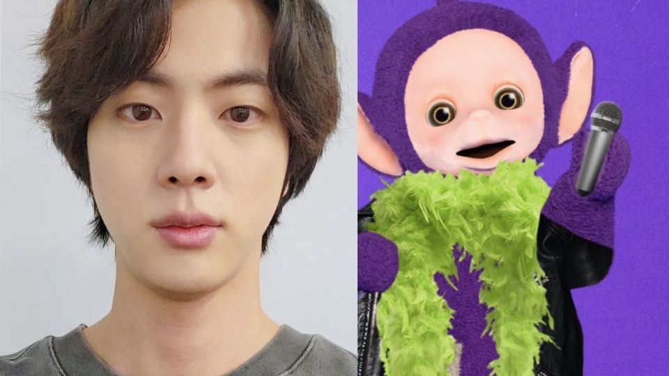 Teletubbies se declaran fan de Jin de BTS Foto: Especial