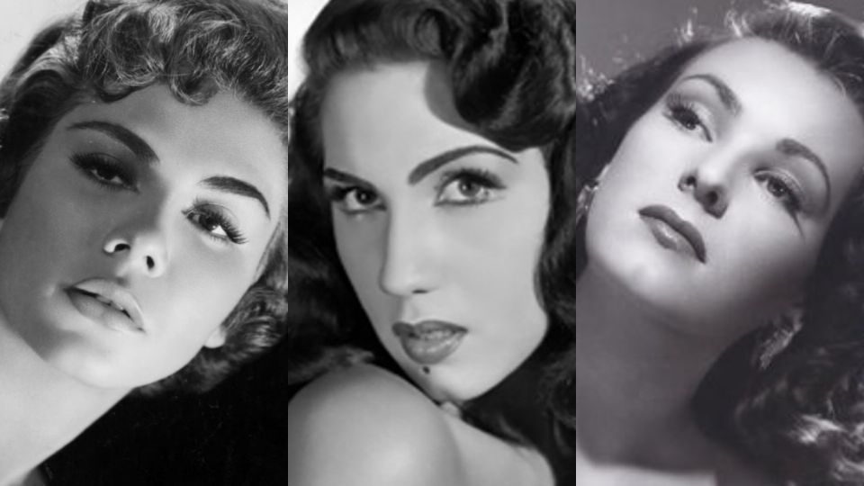 Algunas de las actrices más bellas del Cine de Oro. Foto: Especial