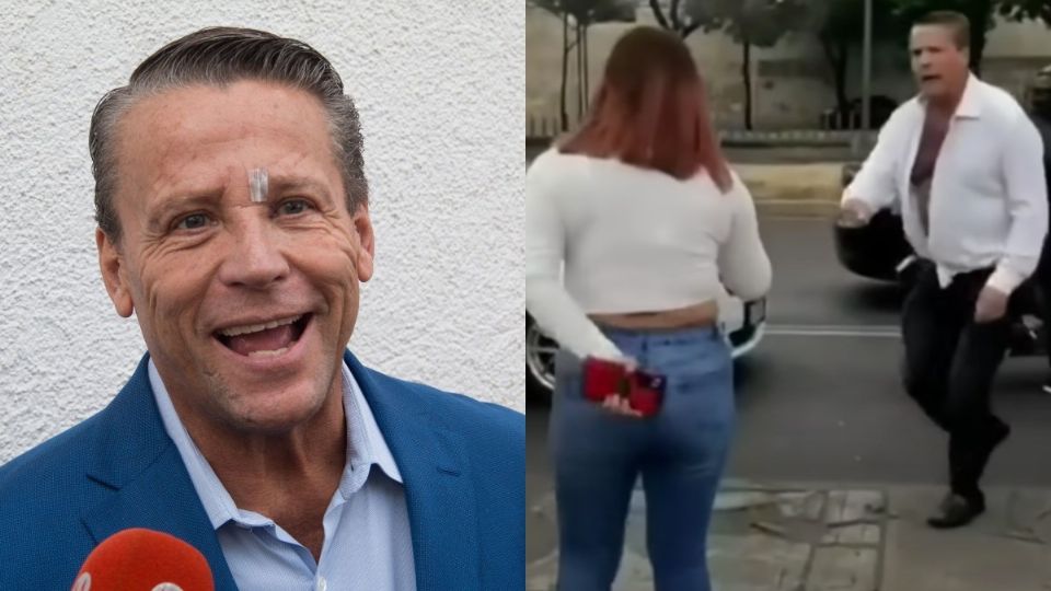 Alfredo Adame mencionó que la pareja le robó una cadena de oro (Foto: Cuartoscuro | captura de pantalla)