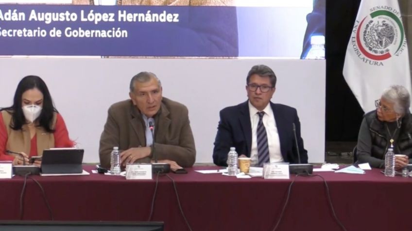 “Cuidado con los acuerdos con la oposición”, dice Adán Augusto a senadores de Morena