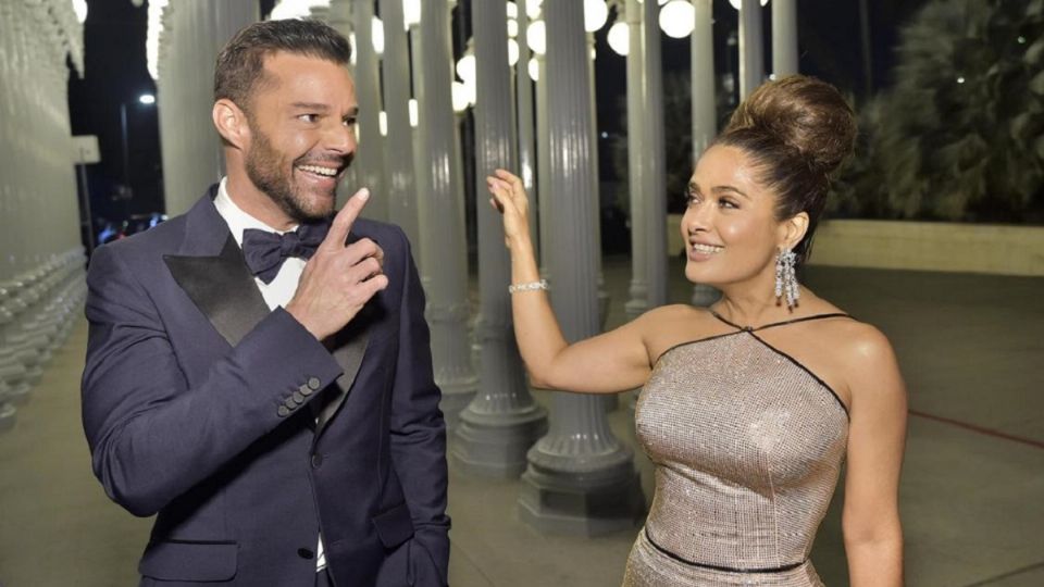 Salma Hayek y Ricky Martin bailaron la canción 'María' y mostraron al mundo su poder latino (Foto: Especial)