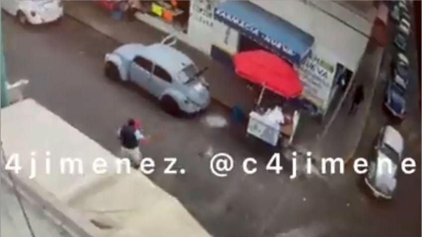 CDMX: tiroteo en la GAM termina con un automovilista herido que pasaba por ahí | VIDEO