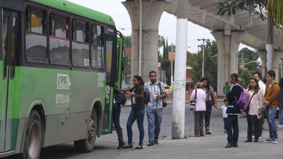 Imagen ilustrativa de transporte público en Guadalajara. Foto: Especial