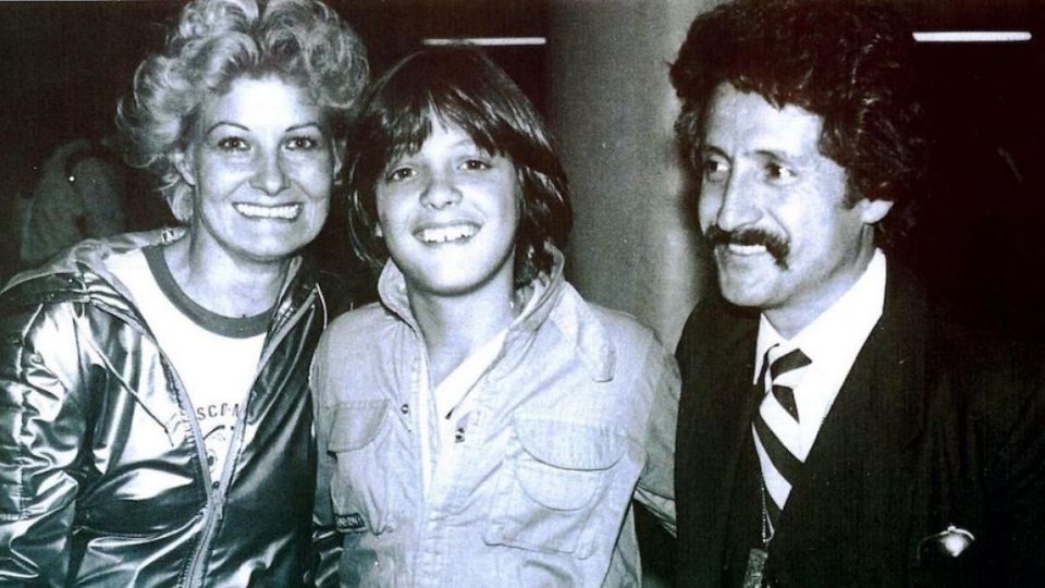 Marcela Basteri, Luis Miguel y Luisito Rey (Foto: Quién)