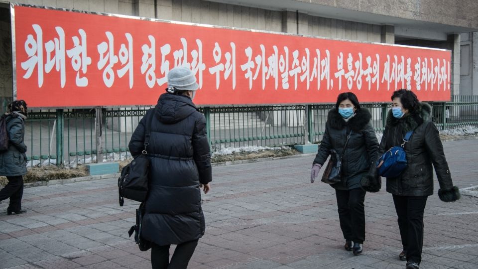 Hombre burla la seguridad militar en la frontera y cruza a Corea del Norte. Foto: AFP