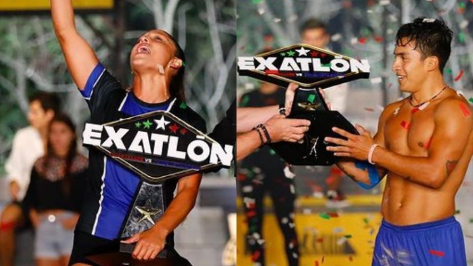 Sol y 'Koke' se convirtieron en los ganadores absolutos del reality (Foto: Instagram @exatlonmx)