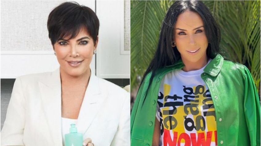 Inés Gómez Mont le copió a Kris Jenner COSTOSO outfit Chanel