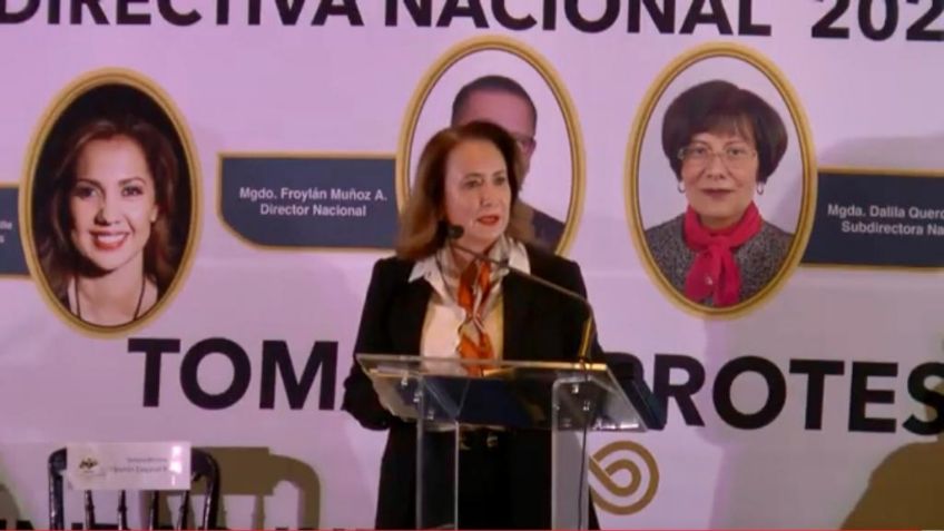 Yasmín Esquivel Mossa toma protesta a nueva mesa directiva de la Asociación Nacional de Magistrados del Poder Judicial