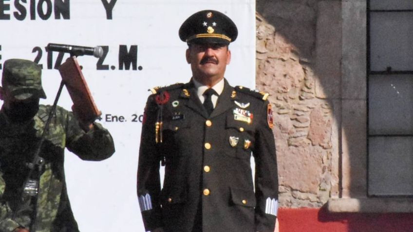 Francisco Javier Zubia, nuevo comandante de la 21 Zona Militar con sede en Morelia