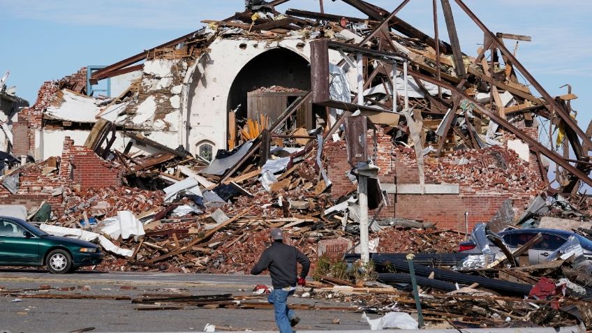 Por altas temperaturas, tornados con sello destructivo